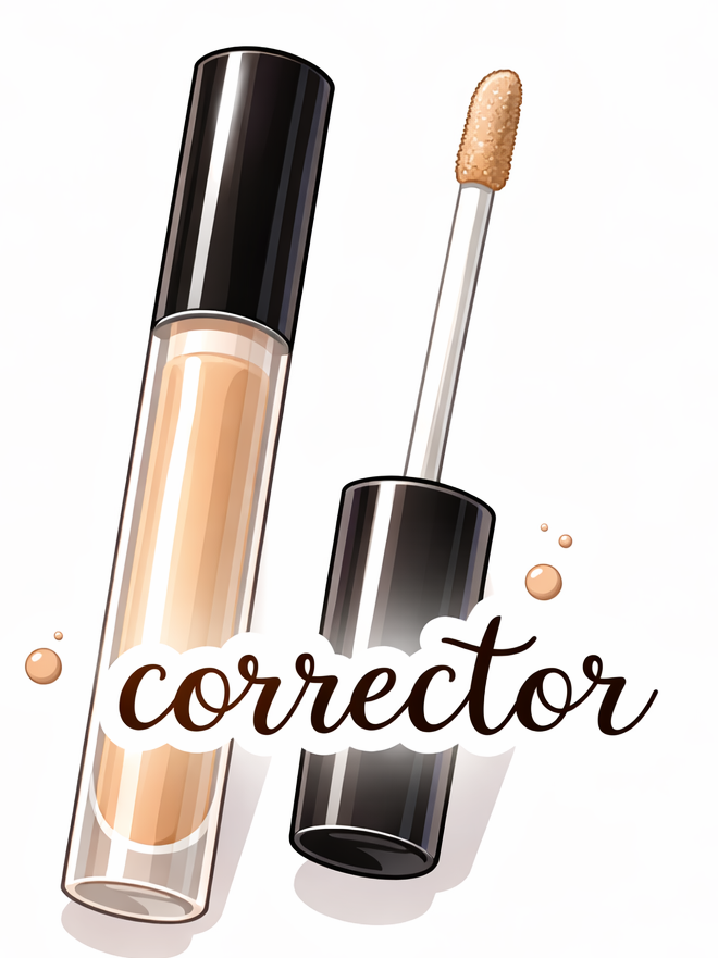 Básicos para maquillaje Corrector de maquillaje para cubrir imperfecciones y ojeras