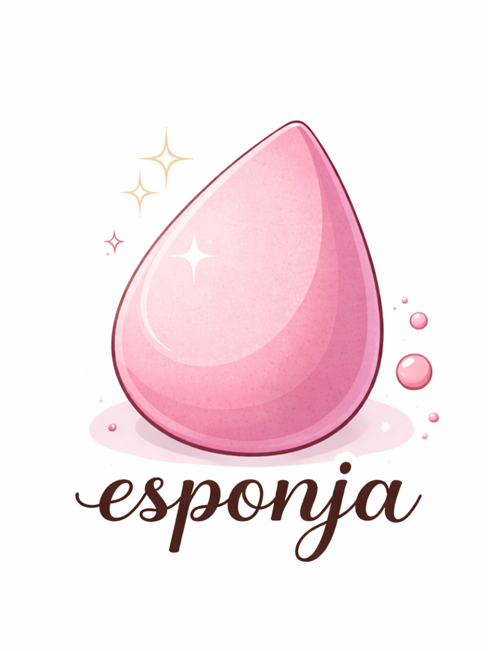 Básicos para maquillaje esponja de maquillaje para aplicar base de forma uniforme