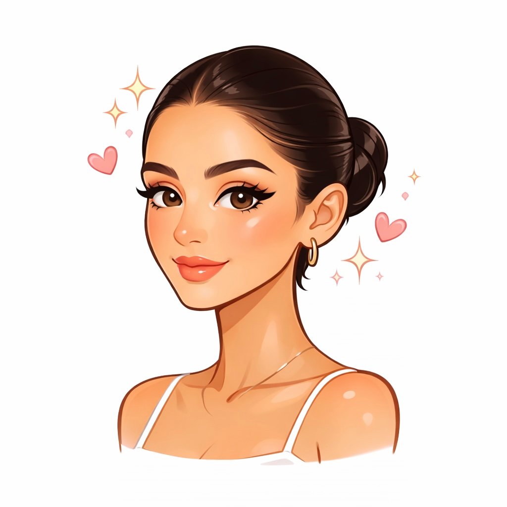 Maquillaje para principiantes rostro con maquillaje elegante y acabado natural